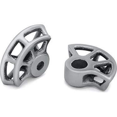 Imagem de Kuryakyn Âncoras de amarração traseira 5071: ponto de fixação de alça de bagagem/bolsa para motocicletas Harley-Davidson 2004-19, prata, 1 par