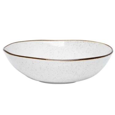 Imagem de Saladeira Tigela Travessa Bowl Baixela Em Porcelana 27 Cm Ryo Maresia