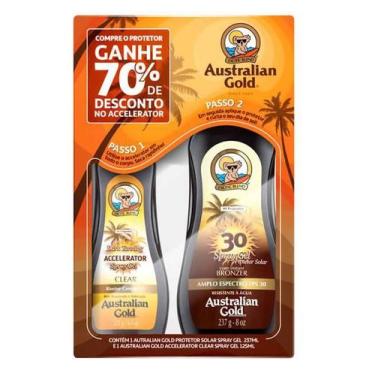 Imagem de Kit Australian Gold Protetor Solar Fps 30 237G + Acelerador - Botica