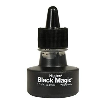 Imagem de Higgins Black Magic Pigmented Ink Waterproof 1oz (44011), Other, Multicoloured, 6.77 x 6.77 x 9.74 cm