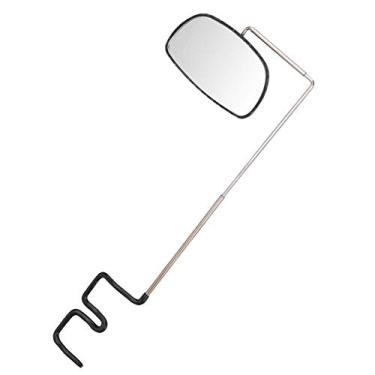 Imagem de Zopsc-1 Espelho de óculos para bicicleta, espelho plano de visão traseira de bicicleta grande angular ajustável de 360 graus, para ciclismo de estrada de montanha segura