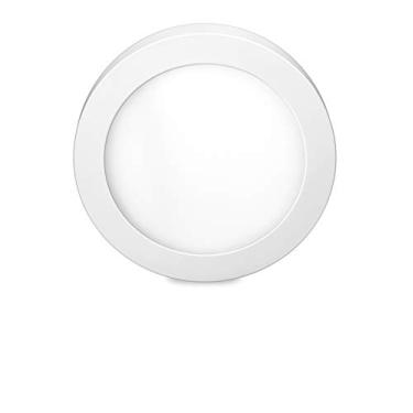 Imagem de Luminária LED 12W 2700K Elgin Redonda de Sobrepor Bivolt Luz Amarela Quente