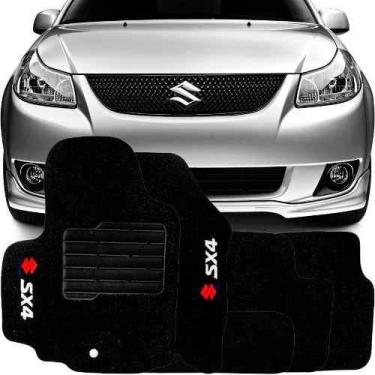 Imagem de Tapete Carpete Tevic Suzuki Sx4 2008 09 10 11 12 13 14