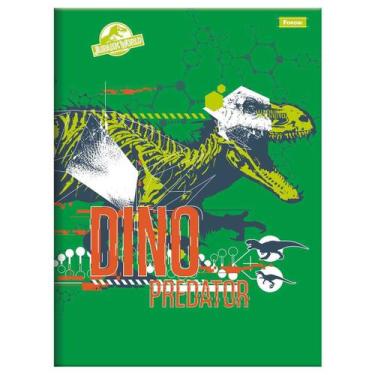 Imagem de Caderno Brochura Grande Jurassic Word 80 Folhas Foroni