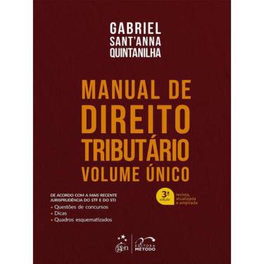 Imagem de Manual De Direito Tributário - Volume Único