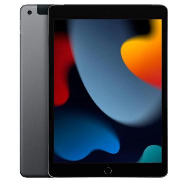 Imagem de iPad Apple (9° Geração) A13 Bionic (10,2", Wi-Fi+Cellular, 256GB) Cinza-Espacial
