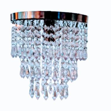 Imagem de Lustre Cristal Acrilico Pingente Redondo Life Choice 