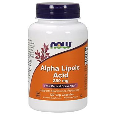 Imagem de NOW Foods - Ácido Alpha-Lipóico 250 mg. - 120 Cápsulas vegetarianas