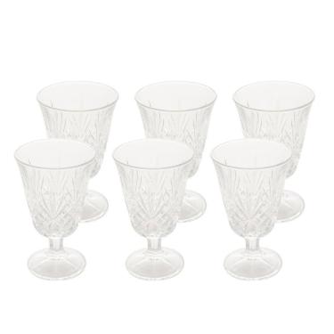 Imagem de Conjunto 6 Taças para Água de Vidro Dublin 250ml Lyor