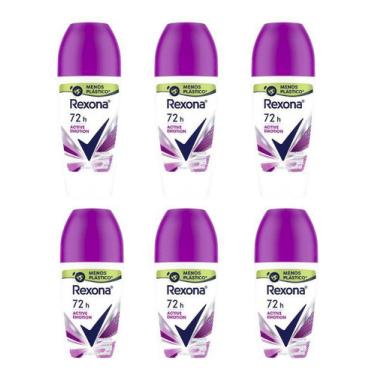 Imagem de Desodorante Roll-on Rexona Feminino Active Emotion 50ml Desodorante roll-on rexona feminino active emotion 50ml