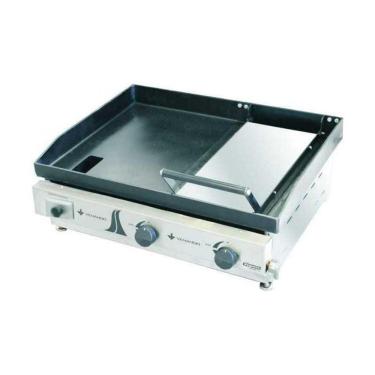 Imagem de Chapa a Gás Inox 65cm C65 - Met. Venâncio