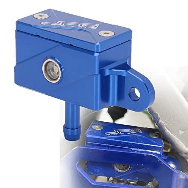 Imagem de Tanque de freio traseiro do cilindro mestre do freio do tanque do reservatório de fluido CNC para motocicleta DRZ400 DRZ400SM 00-19 KLX300R KLX250 KLX230 KLX150S KLX150BF KLX125/D-TRACKER125 KLX150L Dirt Bike