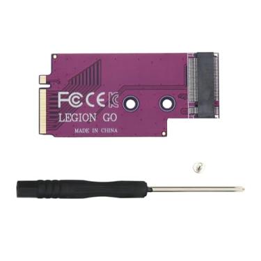 Imagem de suckoo Para Lenovo Rescuer Legion Go Handheld Conversion 2242 para 2280 SSD Disco Rígido Expansão Cartão de Alta Capacidade NVME M-Key M.2 PCIE 4.0 3.0 Gold Finger Adapter Upgrade Converter Board Roxo
