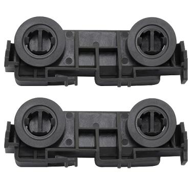 Imagem de Kit de suporte e rolo para lava-louças WD28X27241 GE para montagem de rodas de rack inferior de lava-louças GE, intercambiáveis com o lado esquerdo e direito - Substitui WD12X10439, WD12X10446,