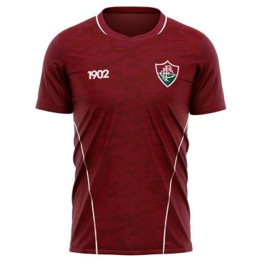 Imagem de Camiseta Braziline Arctic Fluminense Masculino - Vinho