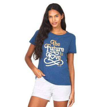 Imagem de Camiseta Feminina Polo Wear The Future Is Love-Feminino