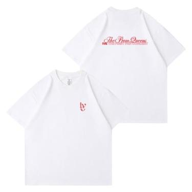 Imagem de Camiseta estampada Fm Concert The Prom Queens Merchandise for Fans Star Style, Branco, GG