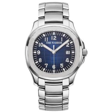 Imagem de TIME WARRIOR Relógios masculinos da marca LGXIGE Relógio casual de luxo AAA masculino relógio esportivo de pulso estilo Patek para homens, Aço inoxidável, Relógio de luxo