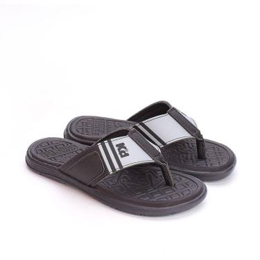 Imagem de Chinelo Infantil Masculino Kidy Comfort Listra Preto