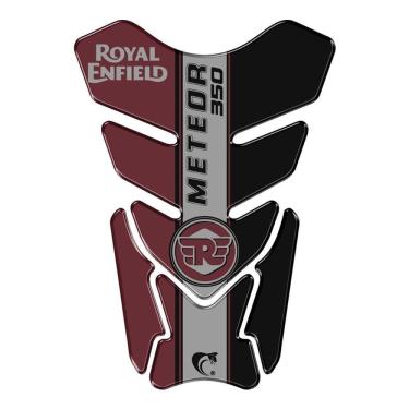 Imagem de Protetor Adesivo Moto Resinado Meteor 350 Cor Preto