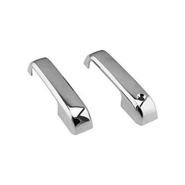 Imagem de SEGADEN Capa de maçaneta cromada compatível com Ford F-150 F150 2015-2017 (2 portas sem fechadura de passageiro sem orifício inteligente) XG7725