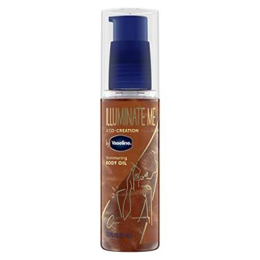 Imagem de Vaseline Illuminate Me Shimmering Body Oil Created for Melanin Rich Skin Body Oil Illuminates Skin with Finishing Touch of Shimmer for Glowing Skin 3.3 oz