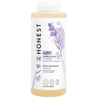 Imagem de The Honest Company Banho de espuma | Suave para bebês | Derivado naturalmente, sem rasgos, hipoalergênico | lavanda calma, 355 ml