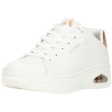 Imagem de Skechers Tênis feminino Uno Courted Air, Branco, 11