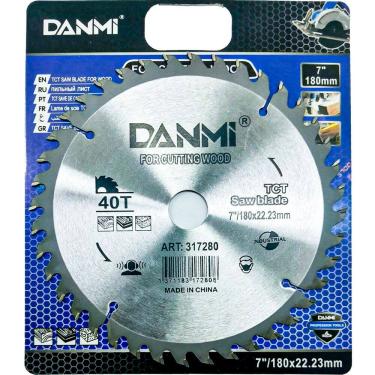 Imagem de Lamina Disco De Corte Prata Circular Madeira 40 Dentes 180mm