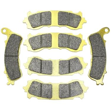 Imagem de Master Chen Pastilhas de freio dianteiras traseiras para Honda GL 1800 Goldwing Tour J Brakes 2018 2019 2020 2021 2022 2023 GL1800 B BD D DA Goldwing Tour J Airbag DCT FA388 FA717 MC0527