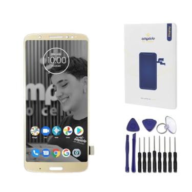 Imagem de Tela Frontal Display Touch Lcd Compatível Moto G6 Empório Standard Preto