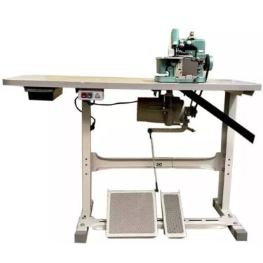 Imagem de Overlock Semi Industrial Com Motor Grande Bivolt+mesa