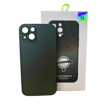Imagem de Capa Capinha MagSafe Magnetica Para Iphone 13 Verde - GLASS