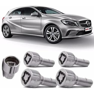 Imagem de Kit Parafuso Antifurto 25CRA Roda - Mercedes Class A - A200 A250 - ROD