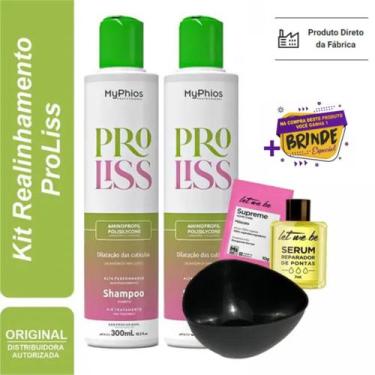 Imagem de Kit Escova Progressiva Sem Formol Pro Liss Selagem Orgânica - Myphios 