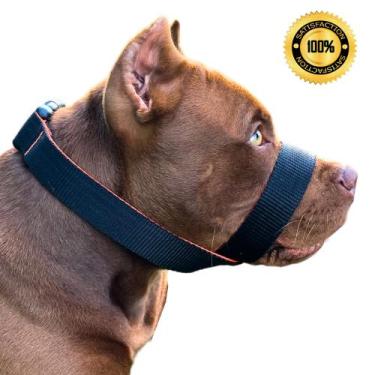 Imagem de A Melhor Focinheira Do Mercado Pet Para Cachorro Cão Pitbull - Dogvix,