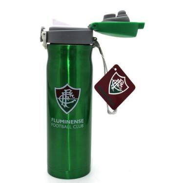 Imagem de Garrafa Térmica Inox Pressão 450 Ml - Fluminense - Mileno