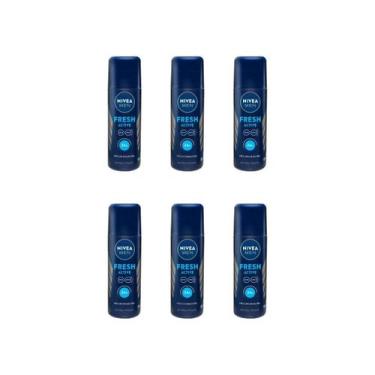 Imagem de Desodorante Spray Nivea Masculino Fresh 90Ml-Kit C/6Un