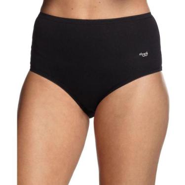 Imagem de Calça Alta Cotton Sloggi 24527 Básica, Preto, XG