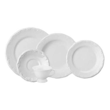 Imagem de Jogo De Jantar E Chá 60 Peças Pomerode Porcelana Schmidt 12 Pessoas - 