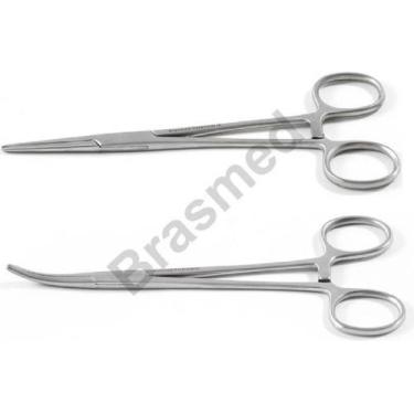 Imagem de Pinça Para Limpeza De Ouvidos 14cm - Brasmed