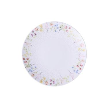 Imagem de Prato Sobremesa Tramontina Artemis em Porcelana Decorada 21 cm