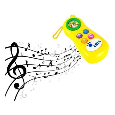 Imagem de Brinquedo Infantil Celular Telefone Luz e Sons Musical Toy - Etitoys