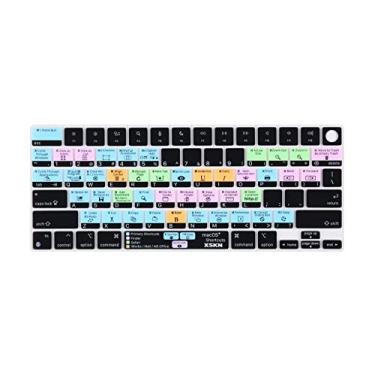 Imagem de XSKN macOS Shortcut US Version Silicone Keyboard Cover Skin for 2023 MacBook Air 15.3 inch M2 Chip A2941 for 2022 MacBook Air 13.6 inch M2 Chip A2681 Keyboard Accessories