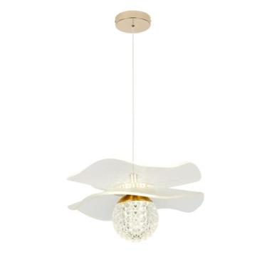 Imagem de Pendente Flower Dourado Moderno Bivolt 10W 3 em 1 - NEOTRON