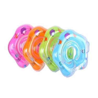 Imagem de Boia De Pescoço Inflável Para Bebês Pronta Entrega - OEM, Laranja