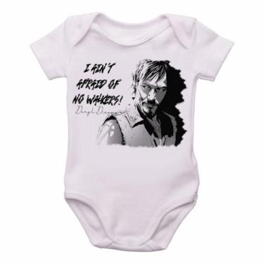 Imagem de body nenê criança roupa bebê The Walking Dead Daryl Dixon - Empório Du