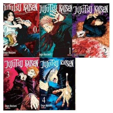 Imagem de Kit Jujutsu Kaisen Vol. 0 ao 4 - Panini