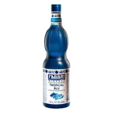 Imagem de Xarope de Curaçau Blue Fabbri Mixybar Tropical Blu 1l