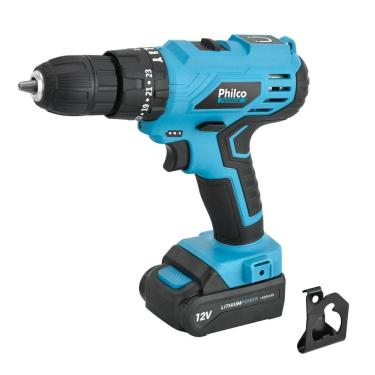 Imagem de Parafusadeira Philco Force Ppf120mf 3 em 1 1500rpm Azul Bivolt